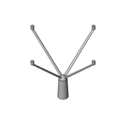 Parametric column 4 points