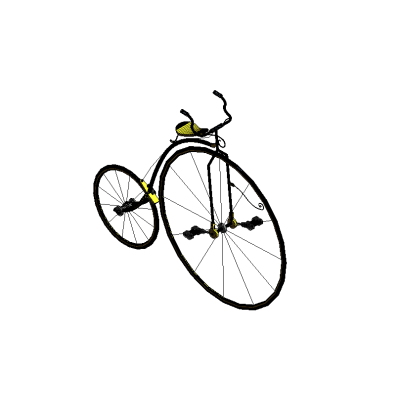 Antique High Wheel Bicycle