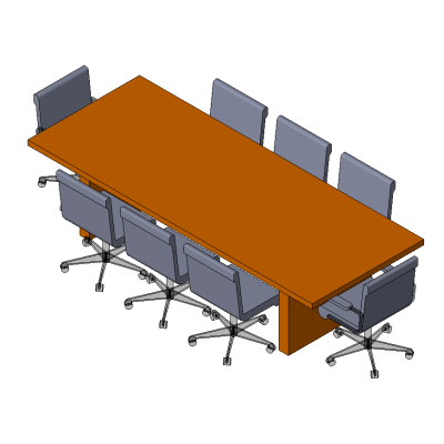Elegant Conference Table Set