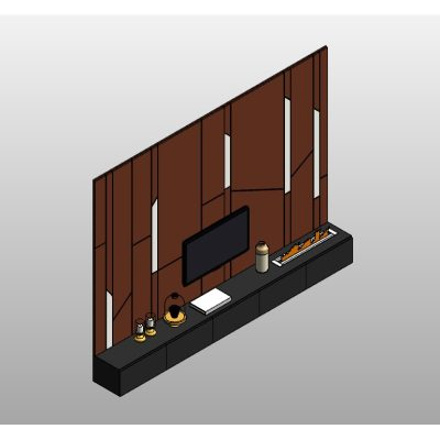 Mid-Century Modern TV Unit
