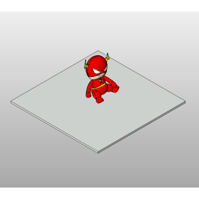 Flash Toy Figurine