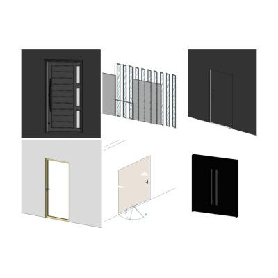 Pivoting doors