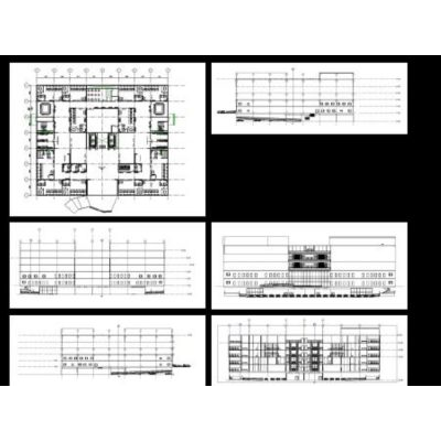 Office commercial project - revit