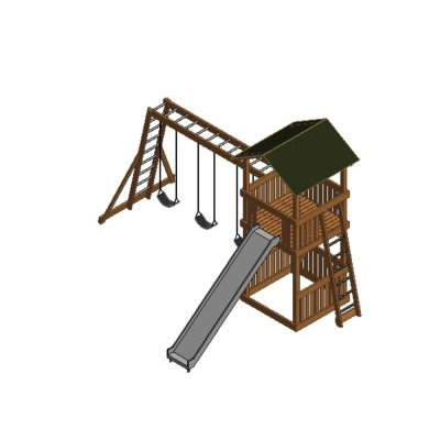Children's Castle with Swings