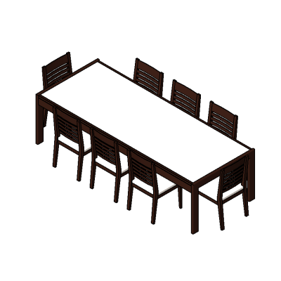 MS-Table et chaises