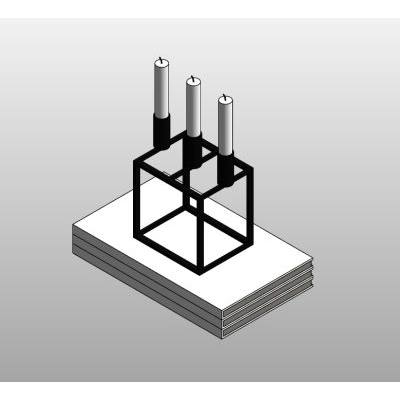 Abstract Desk Decorations