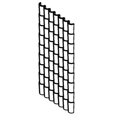 Innovative Roof Tile Curtain Wall