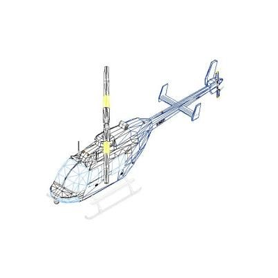 Cable car cabin with modern glazing 29 Helicopter bell