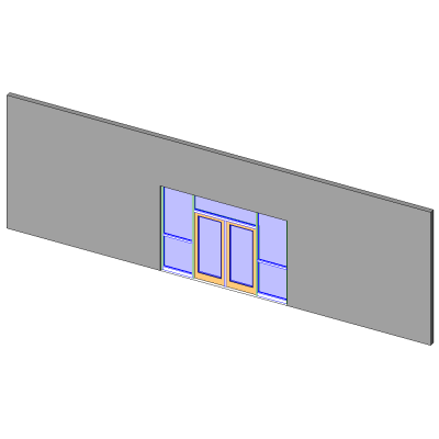 Double Glass w Side Light and Transom 1