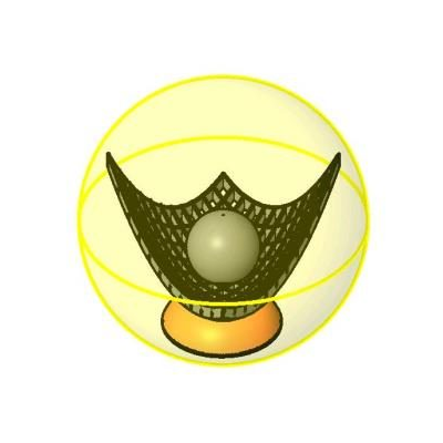 3d lamp paraboloid