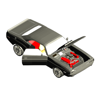 mustang v8 custom 8145