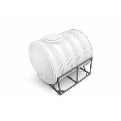 Horizontal Water Tank with Steel Stand