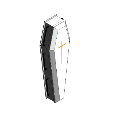 Contemporary Upright Casket