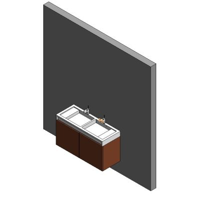 Sink with cabinet