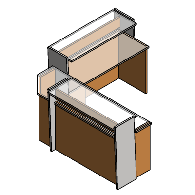Corner Reception Desk