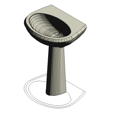 Kohler - K-2081 Chablis Pedestal Lavatory 1295