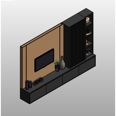 Modern TV Cabinet with Storage