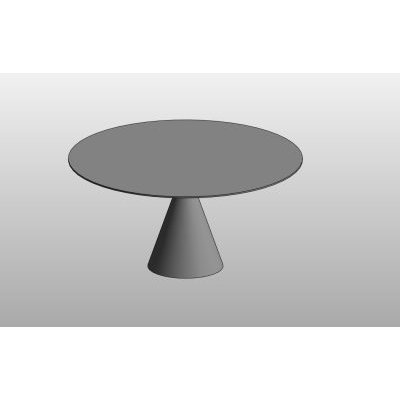 Round Pedestal Coffee Table