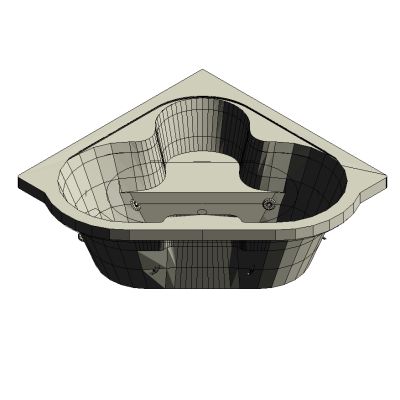 Kohler - K-1433-H2 Cornerstone Whirlpool 1260
