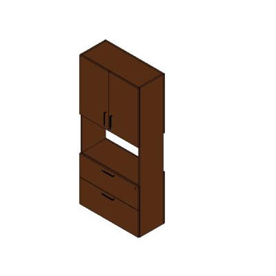 Melamine bookcase