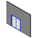 Modern Double Matte Steel Door