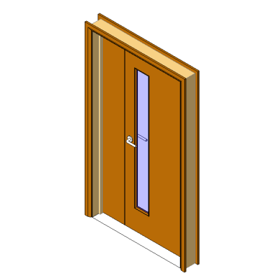 Sleek Interior Wooden Door