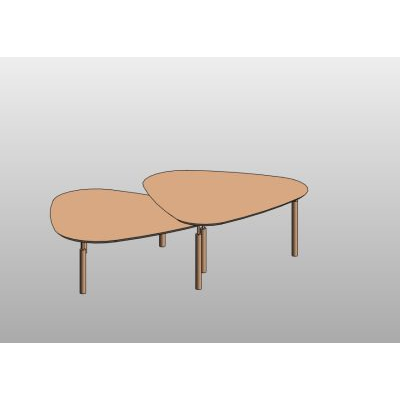 Modern Layered Coffee Table