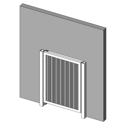 Trash Enclosure Gate