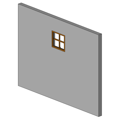 Awning 2 x 2 panes 8072