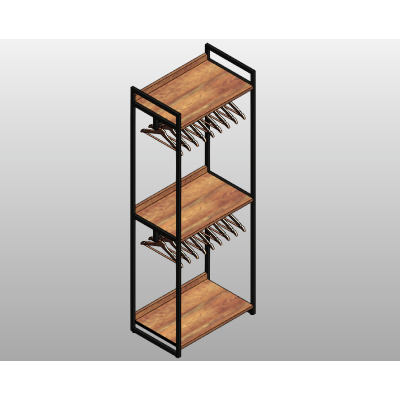 Industrial Chic Wardrobe Stand