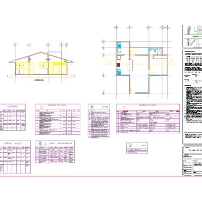 Floor plan of a home