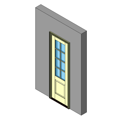 Kolbe Ultra Series  Outswing Entrance Door 1-Wide 1-Panel St