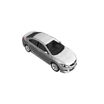 Silver Mazda 6