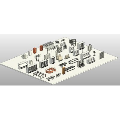 Retail Display Furniture Collection