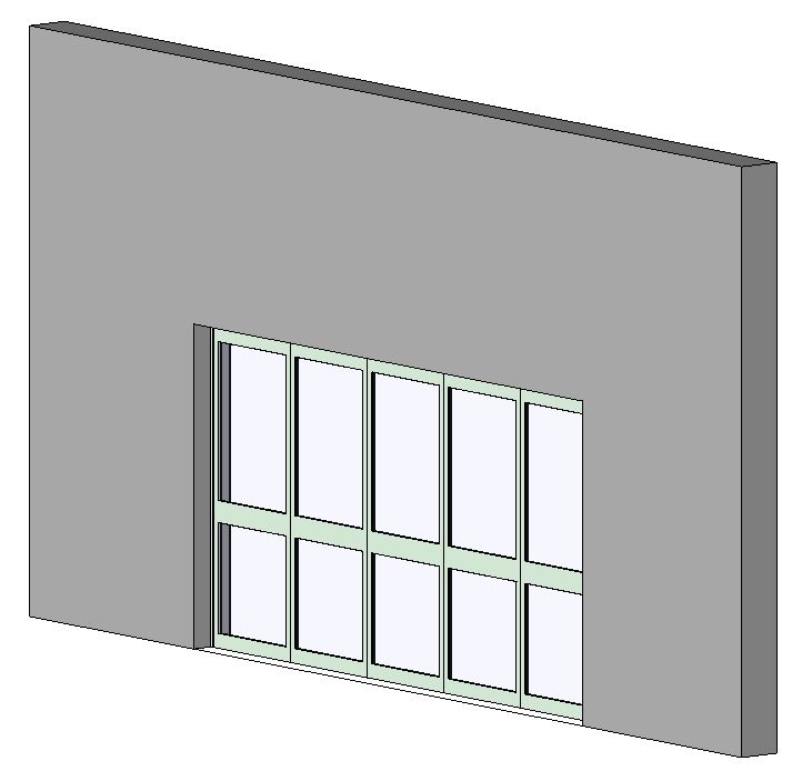 5 Panel Bi-Fold Door Metric