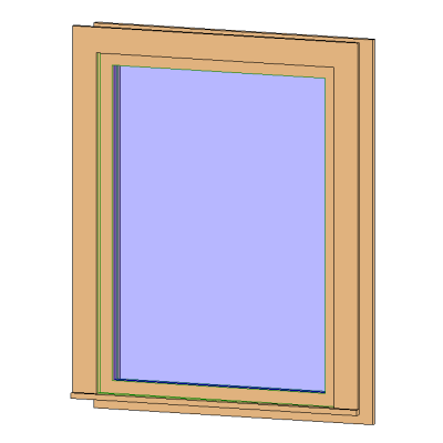 Casement with Trim