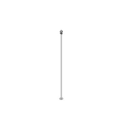 Flagpole 6 m; 9 m. for civic plaza