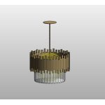 Modern Wireframe Chandelier