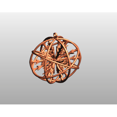 Decorative Orb Pendant