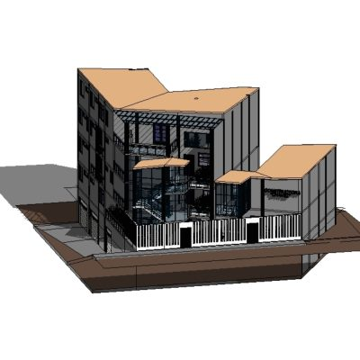 Building of a construction company and mutifamiliar