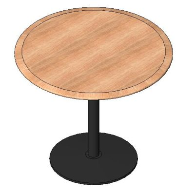 Small Round Pedestal Table