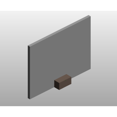 Compact Wall-Mounted Shelf