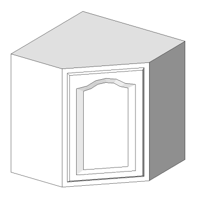 Wall Cabinet Corner 24x24x25