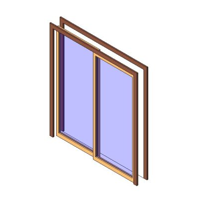 Window sliding door - 1.80 m. width