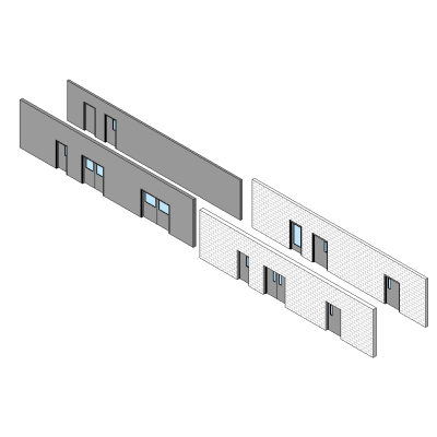 Adjustable Hollow Metal Doors for CMU and Stud Walls