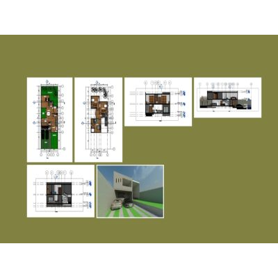 Middle class single-family house 90m2