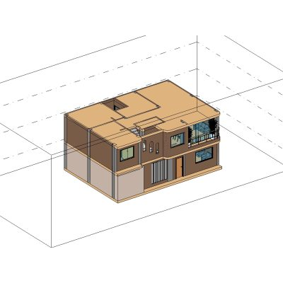 2 story detached house architecture