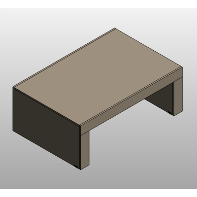 Modern Minimalist Bench