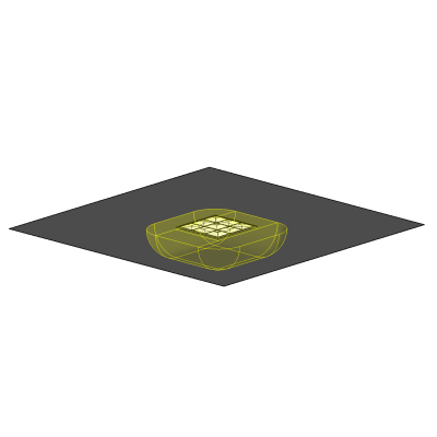 Troffer - Parabolic Square