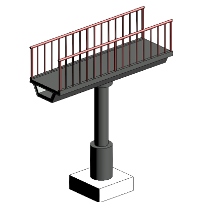 Pedestrian Bridge Module Parametric